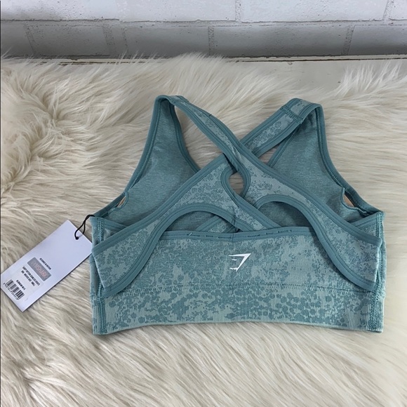 Gymshark NWT Adapt Pattern Seamless Sports Bra - Picture 9 of 13